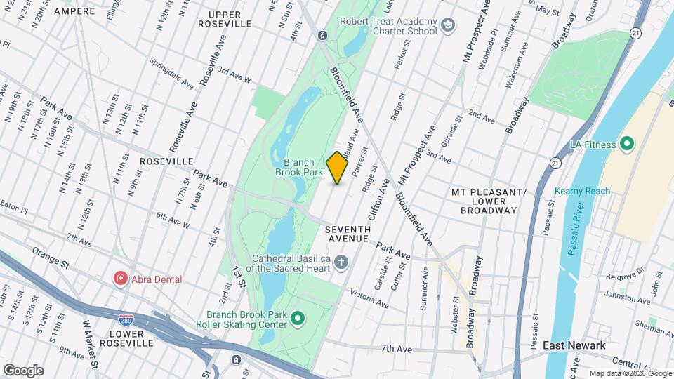 45 Highland Ave Map and Location Details