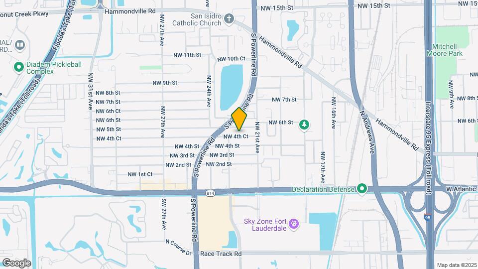 2221 NW 4th Ct-Unit -2 Mapa y Detalles de la Ubicación