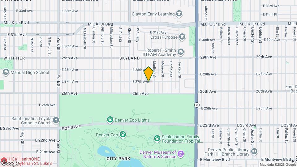 2650 Cook St Map and Location Details