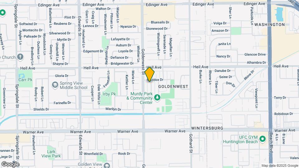 16631 Bartlett Ln Map and Location Details