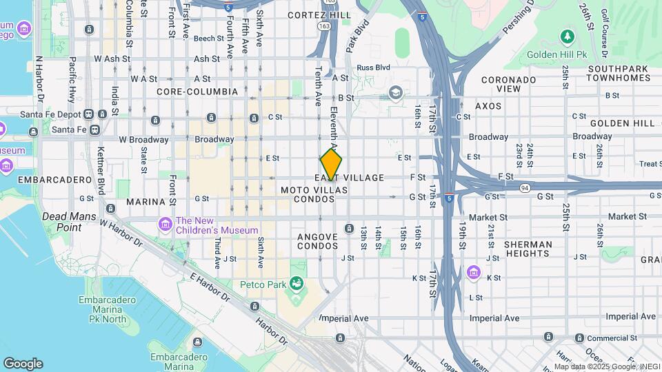 750 11th Ave Map and Location Details