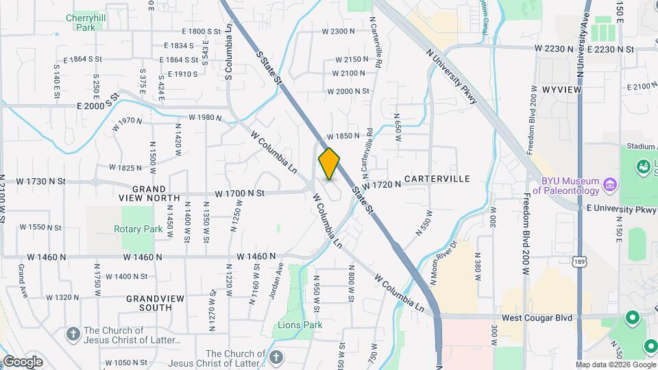 1671 Hickory Ln Map and Location Details