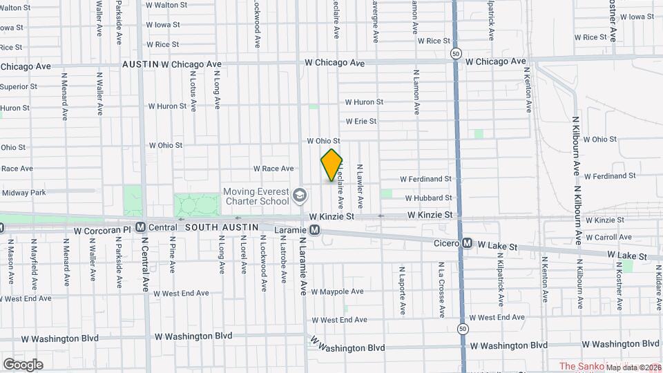 5111 W Ferdinand St, Unit 2C Mapa y Detalles de la Ubicación