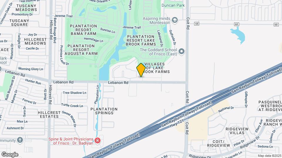 4633 Poppy Hills Dr Map and Location Details