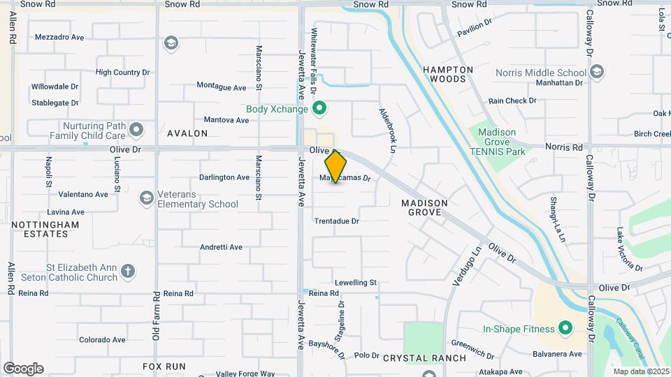 11018 Sonoma Creek Ct Map and Location Details