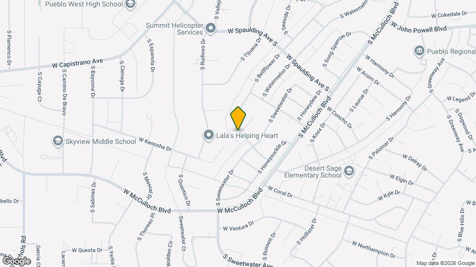 498-498 W Bellflower Dr Map and Location Details