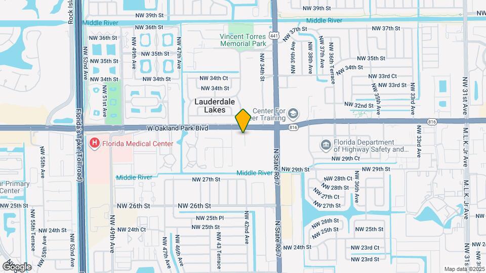 3033 NW 43rd Ave Map and Location Details