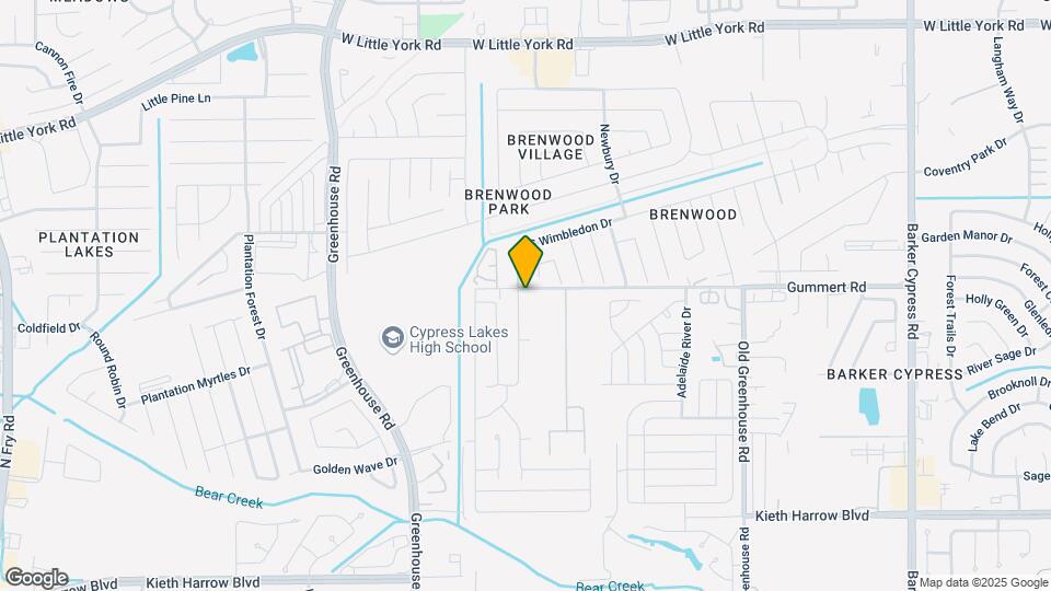 5854 S Brenwood Dr Map and Location Details