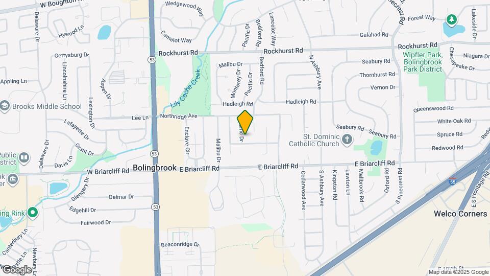 136 Pacific Dr Map and Location Details