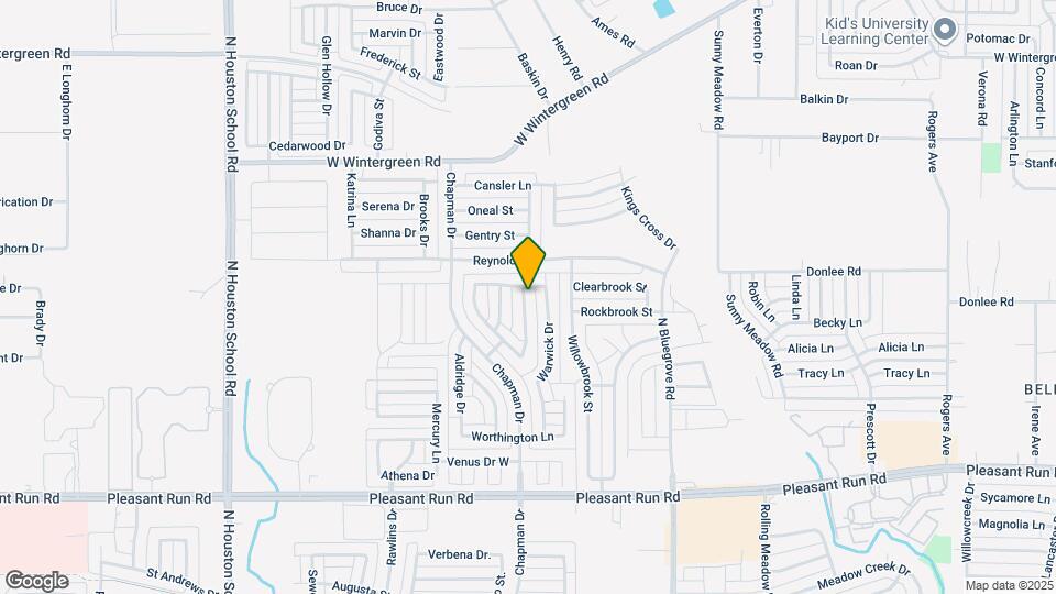 1558 Aberdeen Dr Map and Location Details