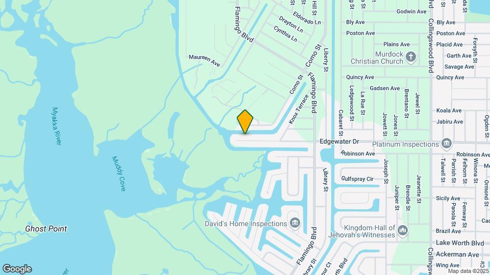 17026 Edgewater Dr Map and Location Details