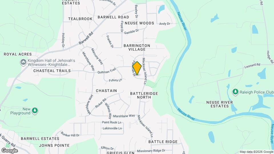 6131 Paducah Dr Map and Location Details