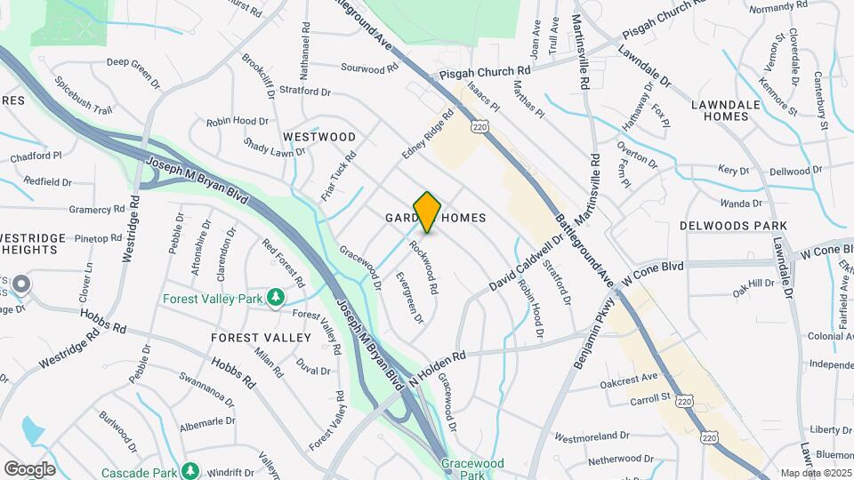 405 Crestwood Dr Map and Location Details