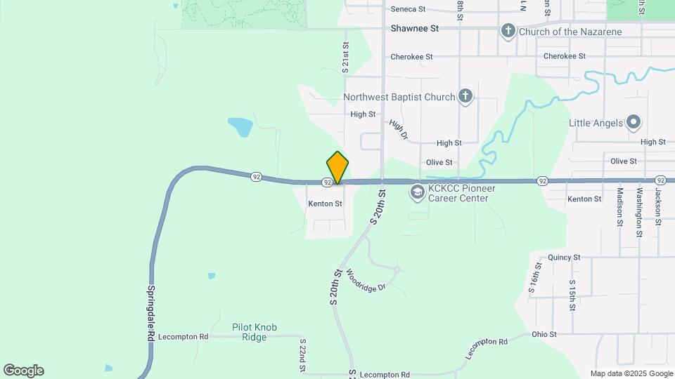 2101 Spruce St Map and Location Details