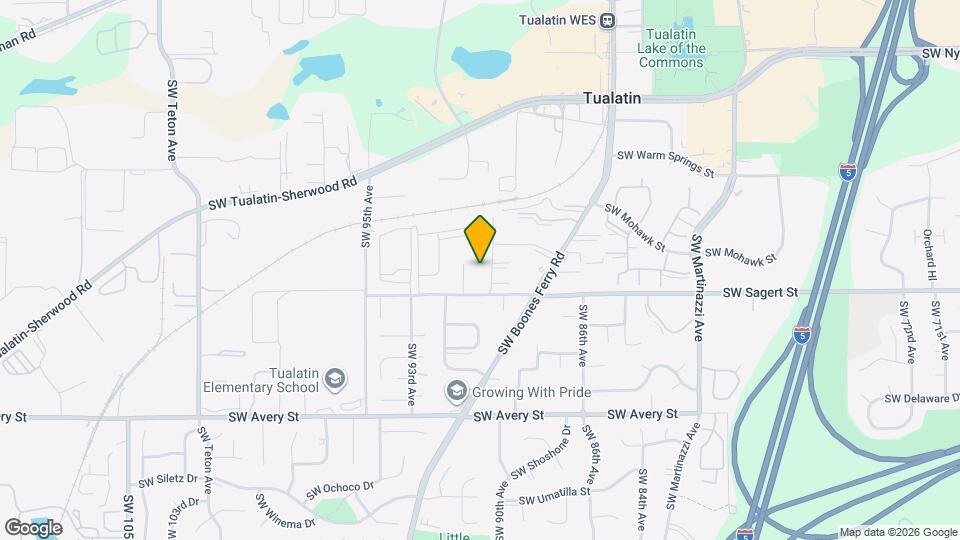 9055 SW Sagert St Map and Location Details