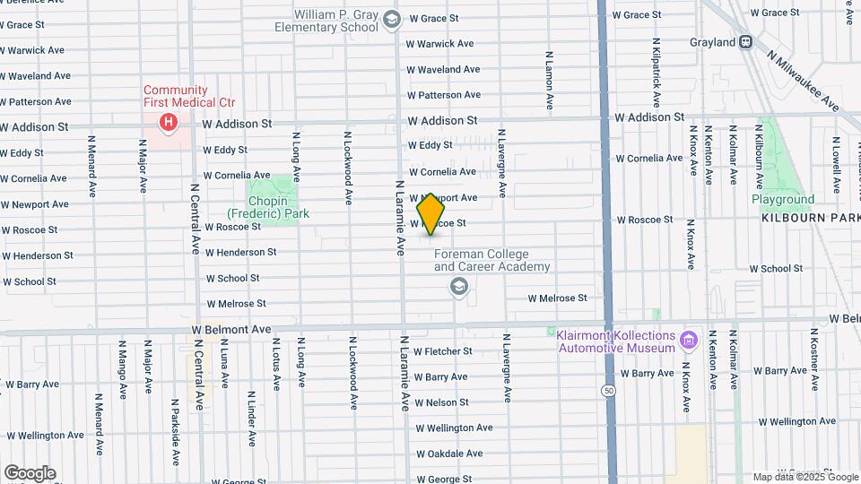 5124 W Henderson St, Unit 2 Map and Location Details