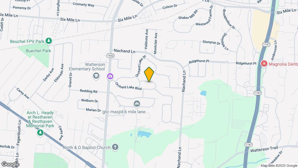 7319 Orchard Lake Blvd Map and Location Details