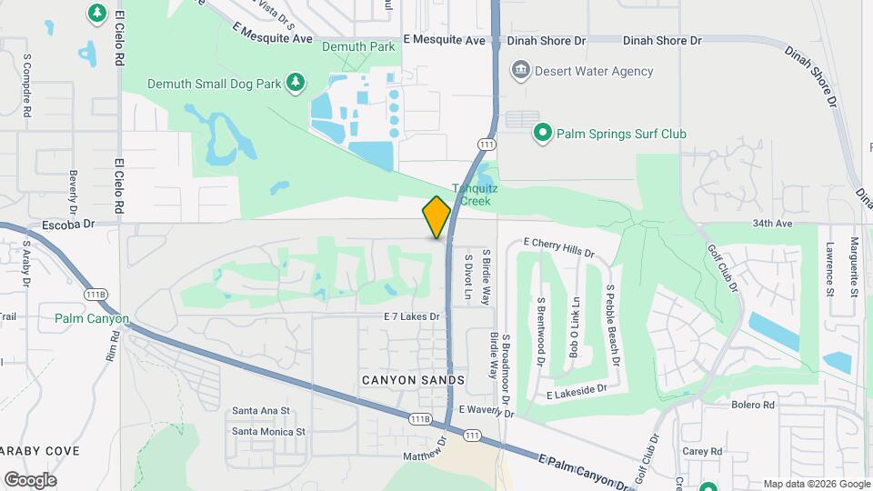 320 Desert Lakes Dr Map and Location Details