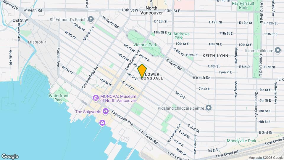158 4th St E Map and Location Details