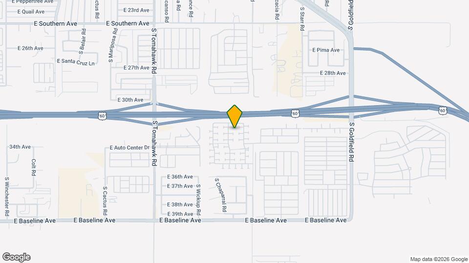 3283 S Bowman Rd Map and Location Details