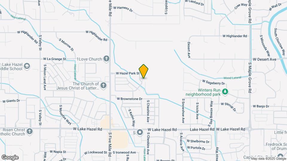 5678 S Summit Creek Way Map and Location Details