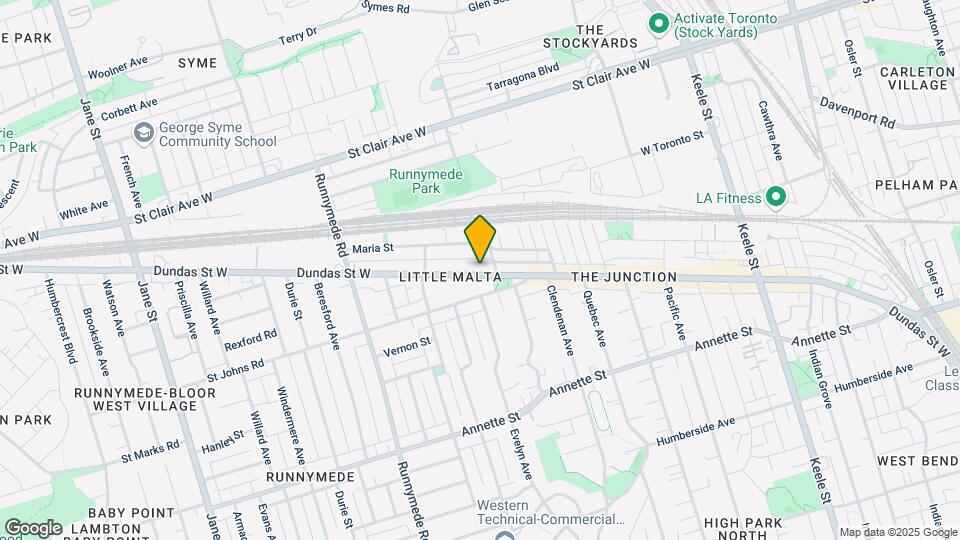 3194-3206 Dundas St W Map and Location Details