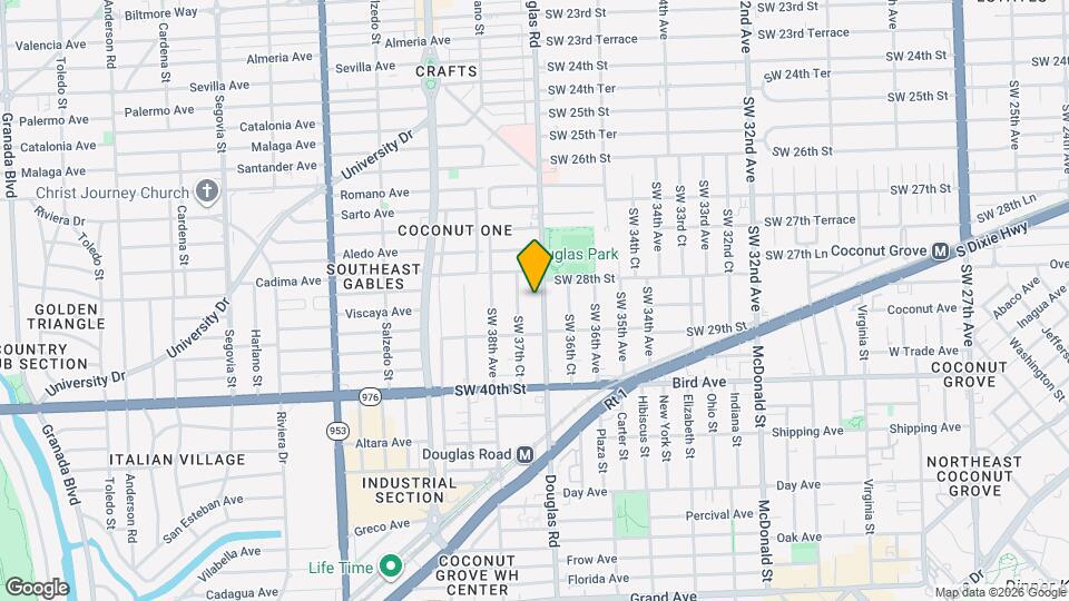 2832 SW 37th Ave Map and Location Details