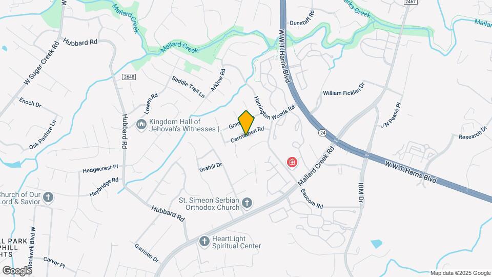 2503 Carmathen Rd Map and Location Details