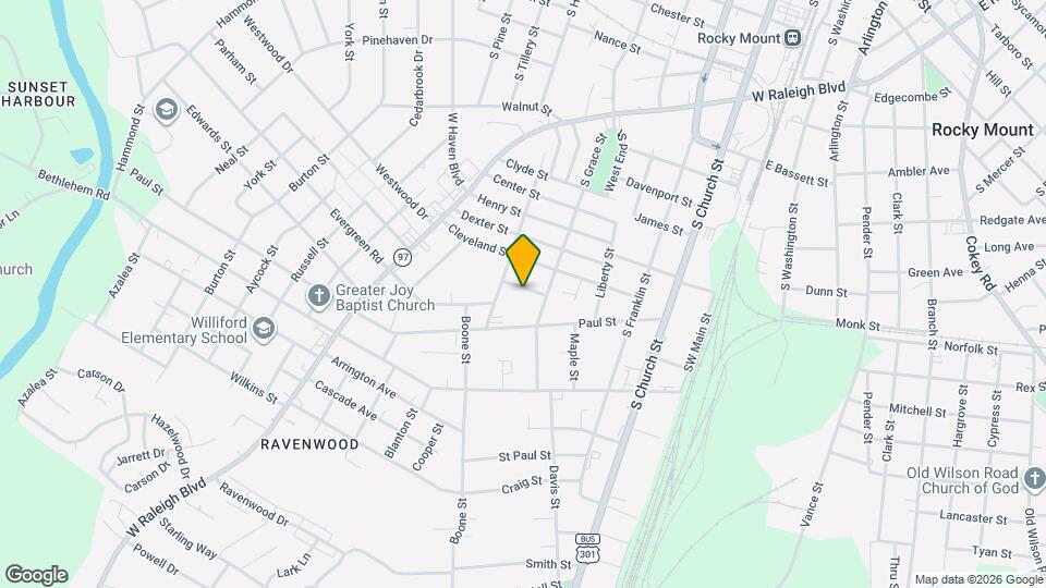 513 Mullins St Map and Location Details