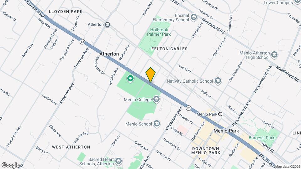 Atherton Park Forest Apartment Map and Location Details
