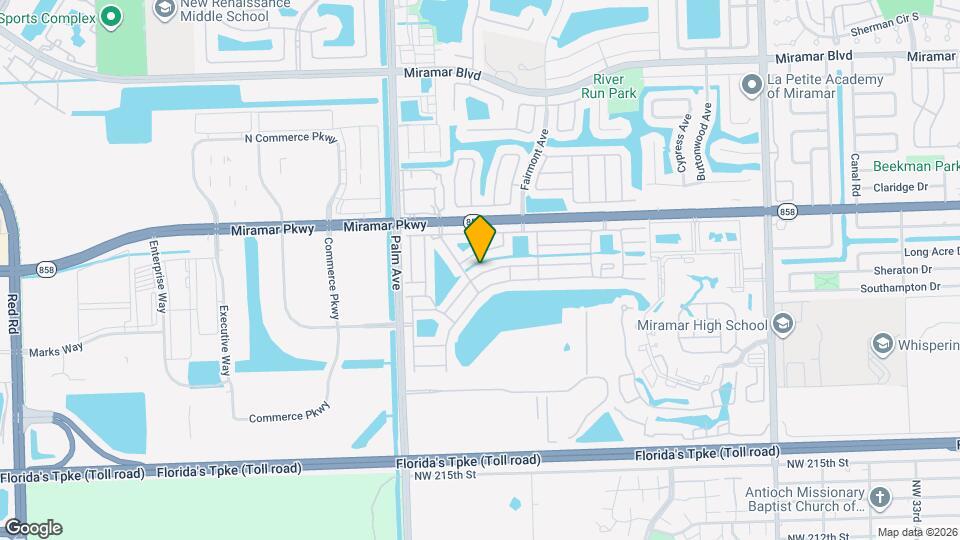 9821 W Elm Ln Map and Location Details