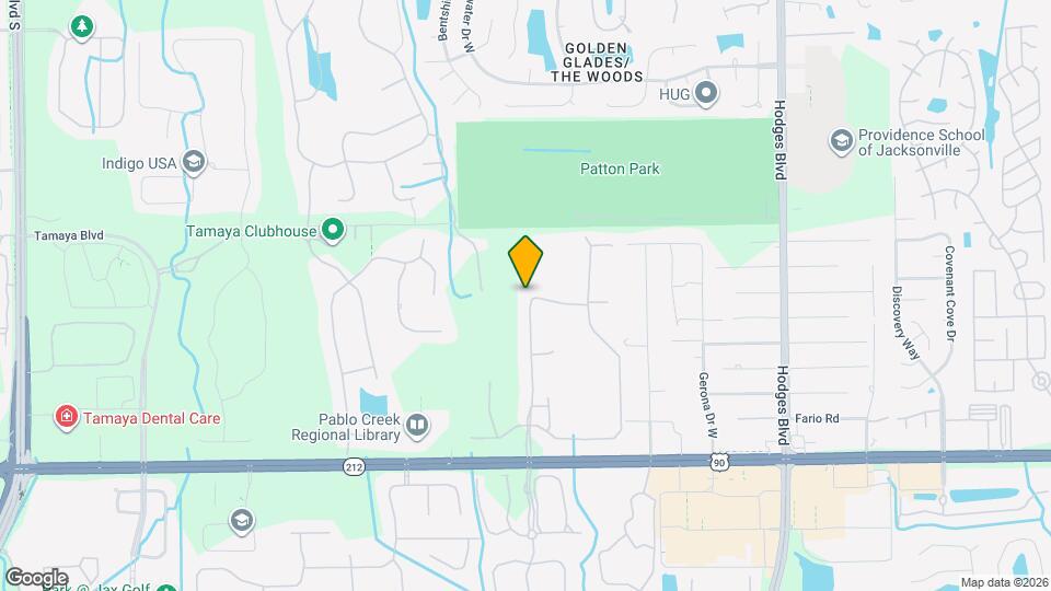 2896 Lucena Ln Map and Location Details
