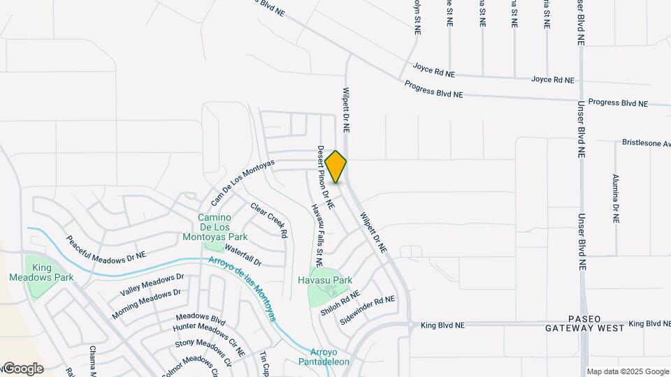 3833 Oasis Springs Rd NE Mapa y Detalles de la Ubicación