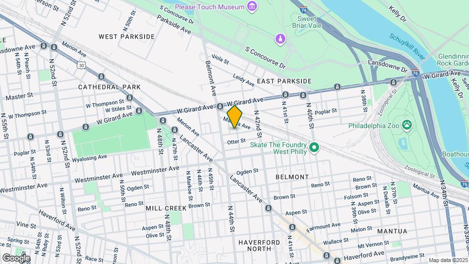 1002 N 43rd St Map and Location Details