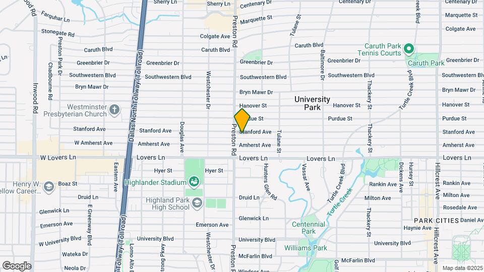 4073 Stanford Ave Map and Location Details