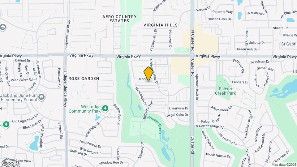 9320 Woodhurst Dr Map and Location Details