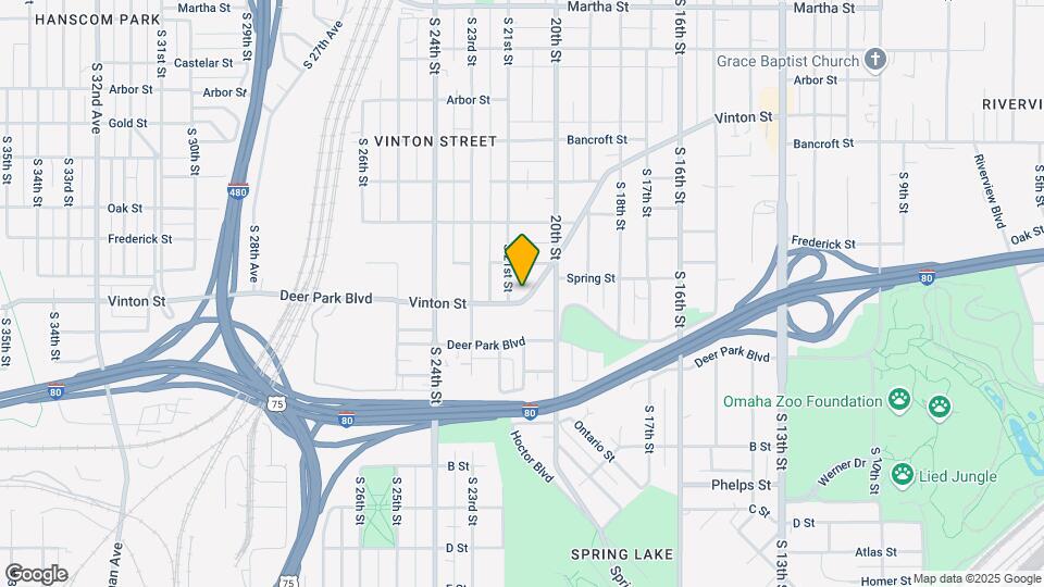 2030 Vinton St Map and Location Details