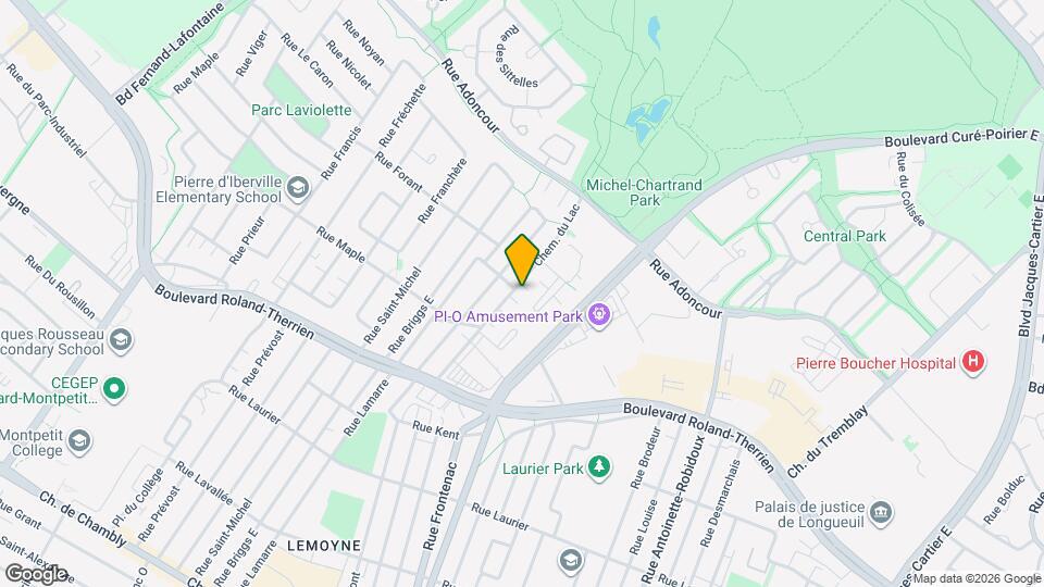 940-950 Du Lac Ch Map and Location Details