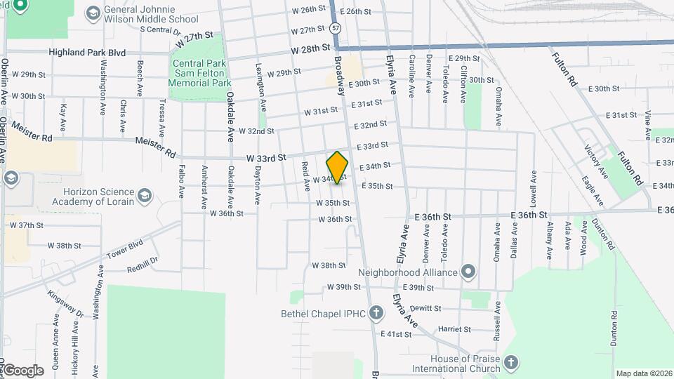 3433 Livingston Ave Map and Location Details