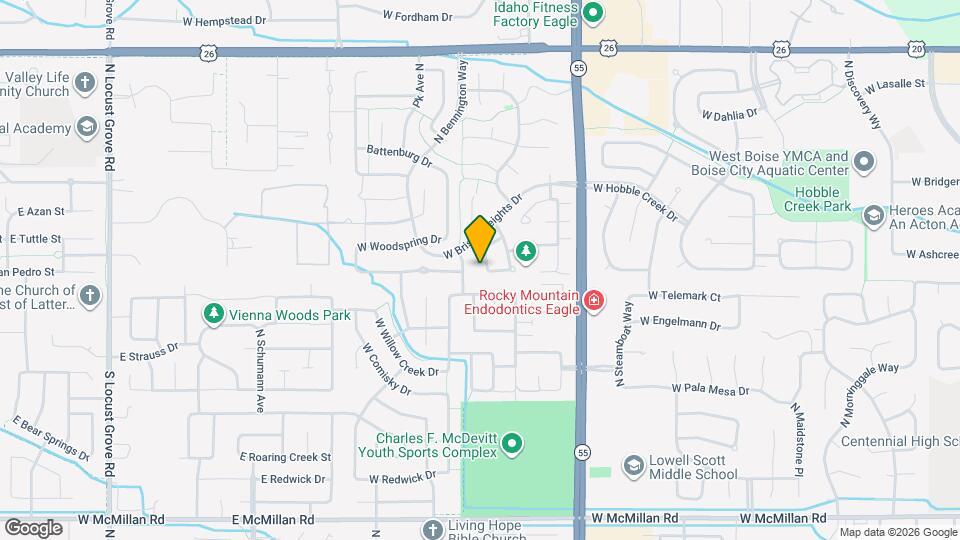 14180 W Chadford Dr Map and Location Details