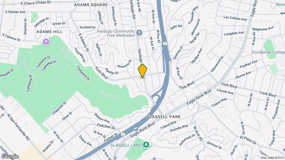 4053 Verdugo Rd Map and Location Details