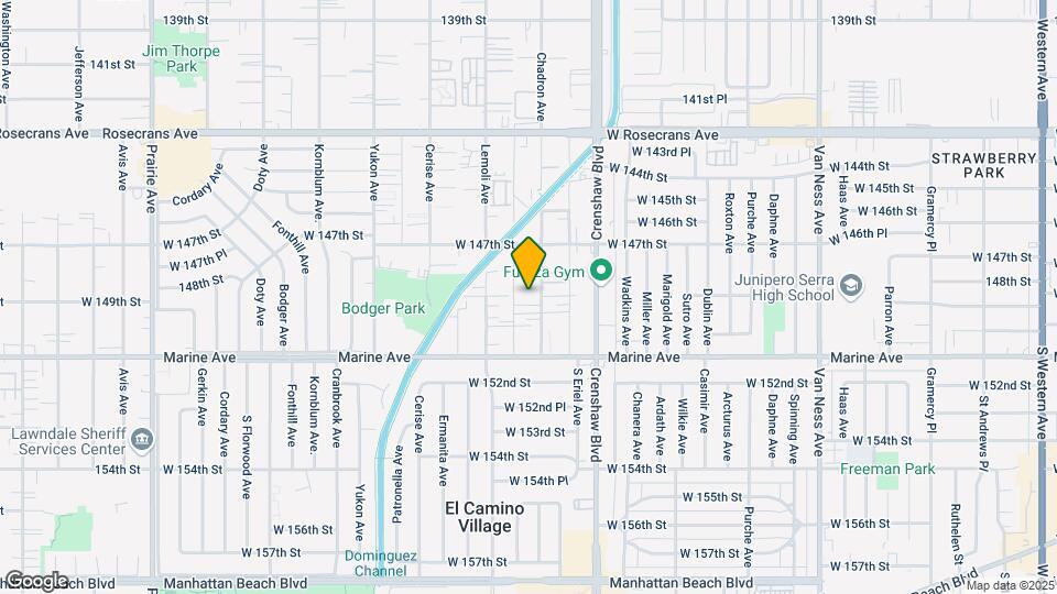 14827 Chadron Ave Map and Location Details