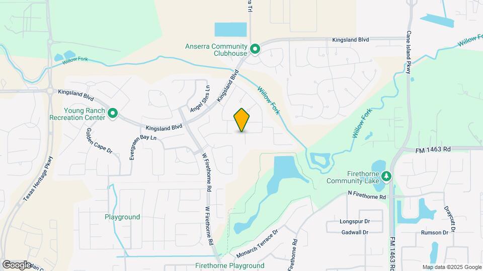 1702 Claire Creek Ct Map and Location Details
