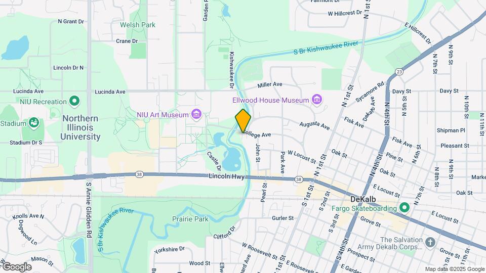 532-534 College Ave Mapa y Detalles de la Ubicación