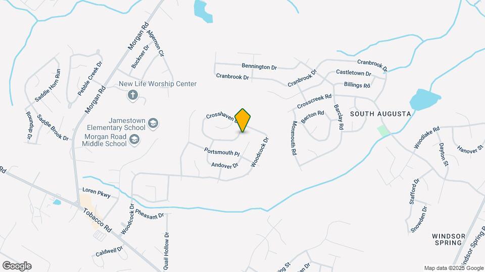 2706 Crosshaven Dr Map and Location Details