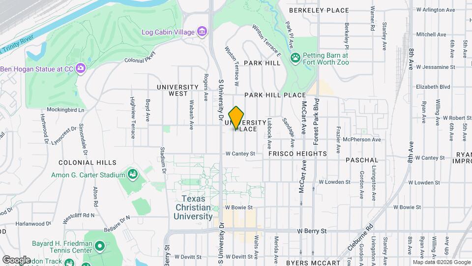 2615 Cockrell Ave Map and Location Details