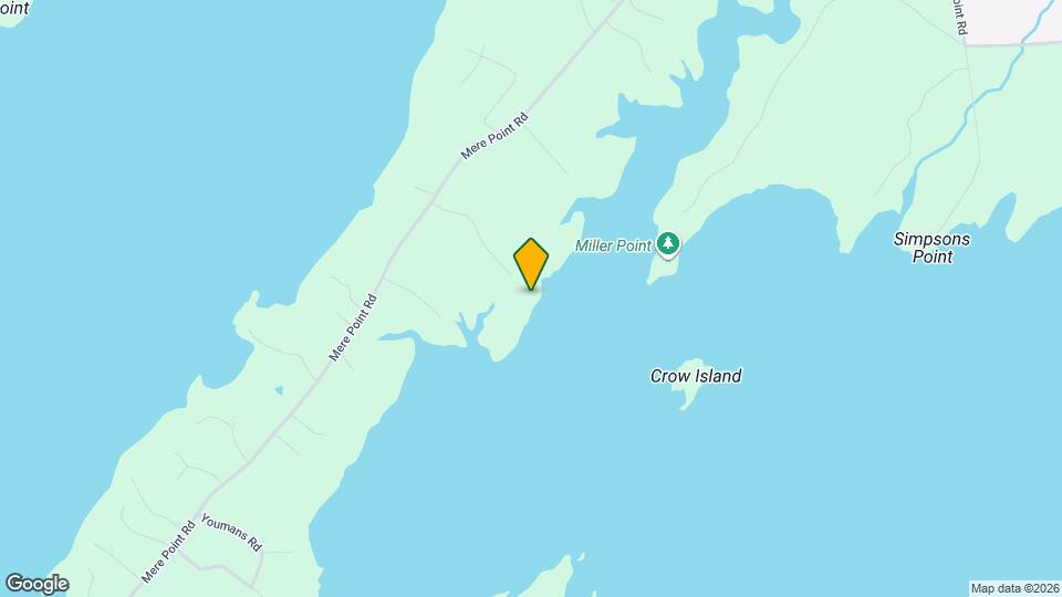 735 Mere Point Rd Map and Location Details