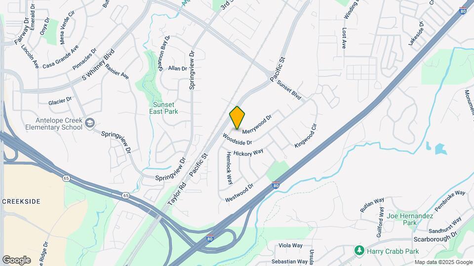 6169 Merrywood Dr Map and Location Details