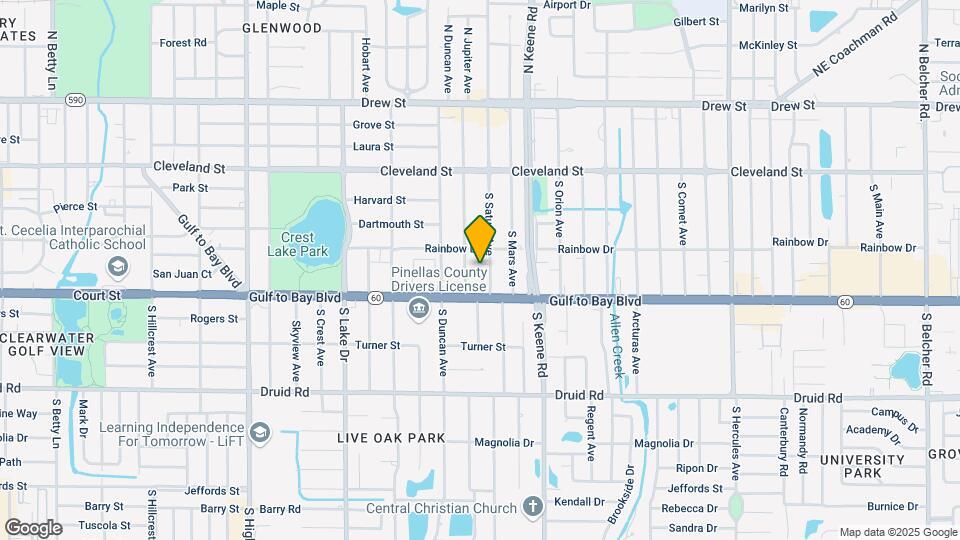 400 S Saturn Ave Map and Location Details