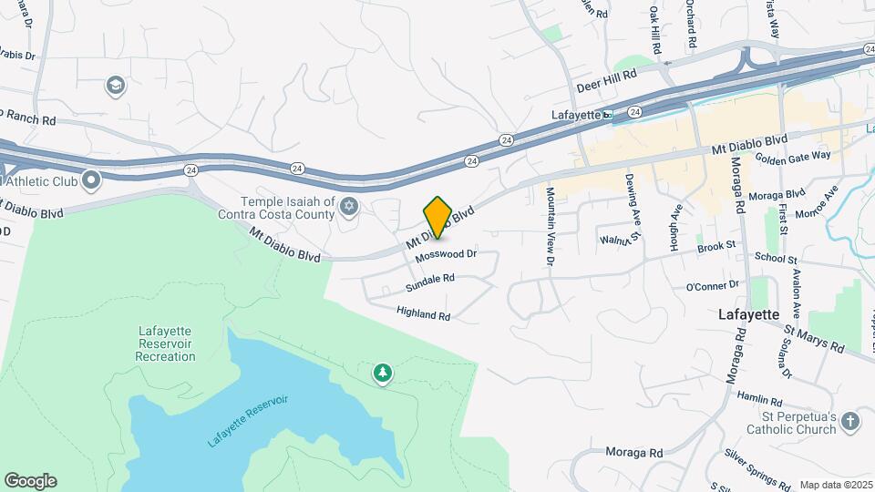 3714 Mosswood Dr Map and Location Details